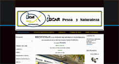 Desktop Screenshot of oscarpescaynaturaleza.com